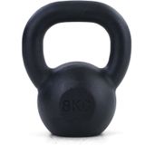 8 kg premium gietijzeren kettlebell swing dumbbell zwart