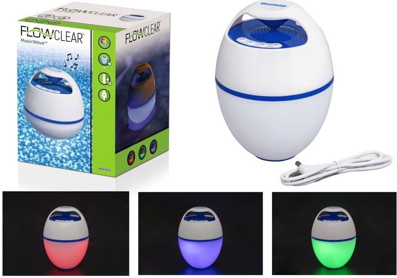 Bestway - Bluetooth Speaker - Met LED Verlichting - Drijvend - Waterbestendig