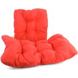 Hangstoel - ei stoel - 90x117x60 cm - met kussen - oranje bruin
