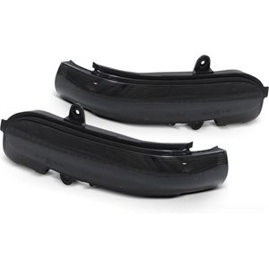 Spiegelknipperlichten - Mercedes C-klasse sedan/t-model/sport coupe 2000-2007 - LED - smoke