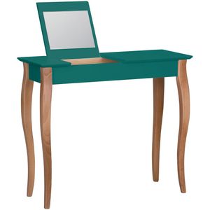 Lillo Kaptafel in Zeegroen met Natuurlijke Beukenhouten Poten - S 6020-B90G.