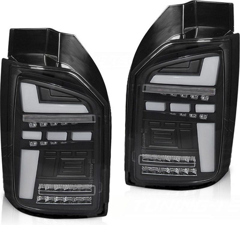 Achterlichten - voor VW T6,T6.1 2015-2021 - LED OEM - zwart