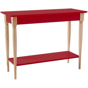 Mamo Consoletafel | Rood | Beukenhout & MDF | FSC Gecertificeerd