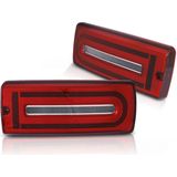 Achterlichten - MERCEDES W463 G-klasse 1990-2018 - LED - rood wit