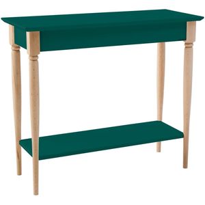 Consoletafel Mamo 85cm Zeegroen | Beukenhouten poten | FSC gecertificeerd