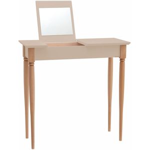 Mamo Kaptafel met spiegel in Bruin Beige - 65 x 35 x 74 cm