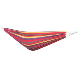 Hangmat - 2 persoons - 220x150 cm - rood oranje
