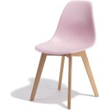 Eetkamerstoelen KITO - set van 4 eettafel stoelen - roze