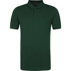 Suitable Polo Tip Ferry Donkergroen - Heren
