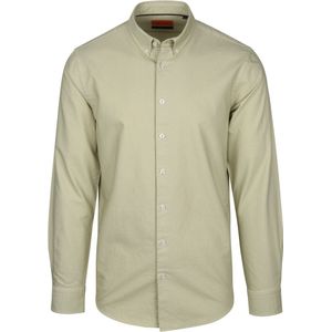 Suitable Overhemd BD Oxford Lichtgroen - Maat XXL - Heren - Casual Shirt