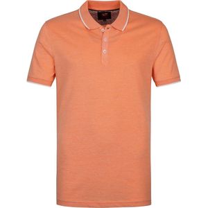 Suitable Oxford Polo Fel Oranje - Heren