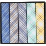 Suitable Zakdoeken 5-Pack Dessin Multicolour - Katoenen - Cadeauverpakking