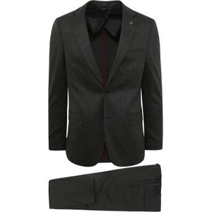 Suitable Kostuum Albatros Melange Antraciet - Maat 46 - Heren
