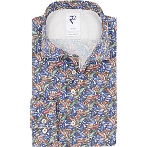 R2 Hemd Widespread Paisley Mehrfarbig - Größe 39