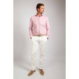 Suitable - Overhemd - Knitted Pique - Roze - Heren - Casual Shirt