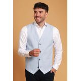 Suitable - Loop - Gilet - Donkerblauw - Licht Getailleerd - Heren