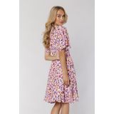 Colourful Rebel - M - Evy Aquarel Mini Wrap Dress Women Multicolor