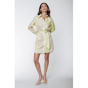 Colourful Rebel - Tori Liquid Mini Shirt Dress