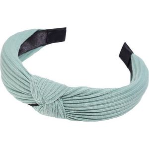 Knitted Diadeem / Haarband | Mintgroen | Katoen | Fashion Favorite