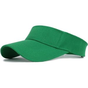 Zonneklep - Groen | Katoen/Acryl | 56-58 cm | Fashion Favorite