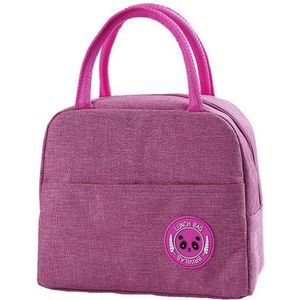 Lunch Bag - Paars/Roze | Koeltas | Polyester / Nylon | 23x15x20 cm | Fashion Favorite