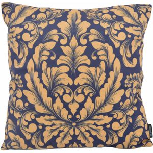 Barok Blauw/Bruin Kussenhoess-sKatoen / Polyesters-s45 x 45 cm