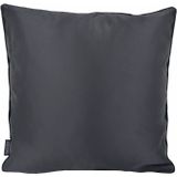 Midnight Leaves Kussenhoess-sJacquard / Polyesters-s45 x 45 cms-sBlauw / Zwart