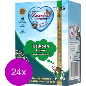 24x Renske Vers Graanvrij Kalkoen 185 gr