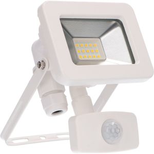 LED's Light Breedstraler 1100 - Met licht- en bewegingssensor - Binnen & Buiten - 10W - Wit