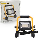 LED's Work Bouwlamp 3300 - Inklapbaar & Kantelbaar - 3 Meter Snoer - IP65 - 30W