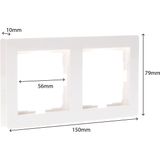 ProCharge - Afdekraam - Wit - Hoogwaardige Materialen