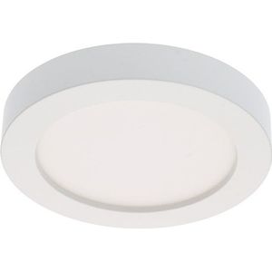 Inbouw/Opbouw LED Plafondlamp CCT Ø 20 cm rond - Dimbaar - warm en koud wit