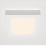 LED's Light LED Inbouwspot vierkant 15 cm - Dimbaar - Inbouw en opbouw - 1200 lm
