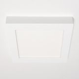 Inbouw/Opbouw LED Plafondlamp CCT Ø 20 cm vierkant - Dimbaar - warm en koud wit