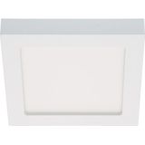 Inbouw/Opbouw LED Plafondlamp CCT Ø 20 cm vierkant - Dimbaar - warm en koud wit