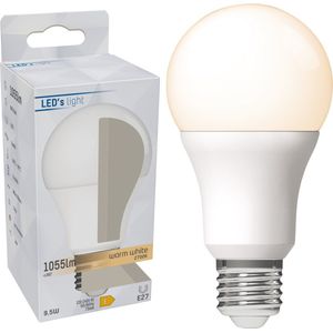 123led LED lamp E27 | Peer A60 | Mat | 2700K | 9.5W (75W)