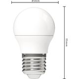 DimToWarm LED Lamp Kogel - Dimbaar Warm Wit Licht - Ø