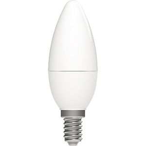 6x 123led LED lamp E14 | Kaars B35 | Dim to Warm | Mat | 2200-2700K | Dimbaar | 5.5W (40W)