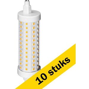 6x LED lamp R7S | Staaflamp | 118mm | 2700K | Dimbaar | 12.5W (100W)