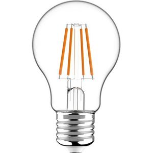 6x 123led LED lamp E27 | Peer A60 | Filament | Helder | 2700K | 4.5W (40W)