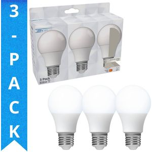 LED's Light LED Lampen E27 - 806 lm - Koud wit licht - 3 lampen