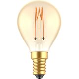 123led LED lamp E14 | Kogel G45 | Spiraal filament | 1800K | Dimbaar | 2.5W (15W)