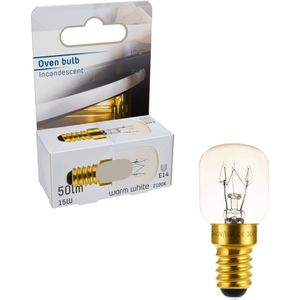 LED's Light Universele Ovenlamp met E14 fitting - Bestendig tot 300° - 15W