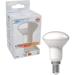 Dimbare E14 LED Lamp - R50 - Dimbaar Warm Wit Licht - 470 lm