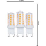 LED's Light G9 LED Lampen - Dimbaar warm wit licht - 3W vervangt 28W - 3PACK