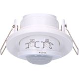 LED's Light Inbouw Bewegingsmelder - 0 Tot 1200W - Detectiebereik van 8 Meter
