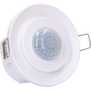 LED's Light Inbouw Bewegingsmelder - 0 Tot 1200W - Detectiebereik van 8 Meter