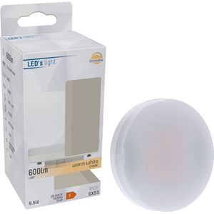 LED's Light LED Lamp met GX53 fitting - Dimbaar warm wit licht - 6W/48W