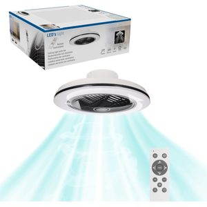 Moderno Plafondventilator met Verlichting – Bediening met Afstandsbediening - 3D Air