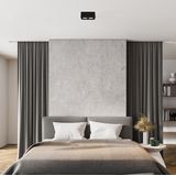 LED's Light Cube LED Plafondlamp - 2 lichtpunten - Draaibaar licht - Staal - 20 x 8 cm - Zwart